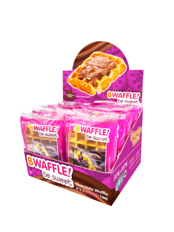 BWaffle! Caja Choco 10 abierta web